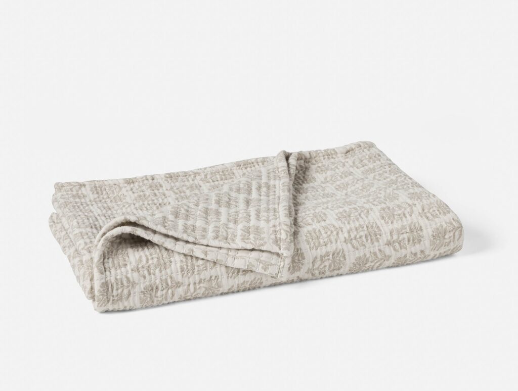 Sand Textured Textile Throw Blanket for Everyday Comfort