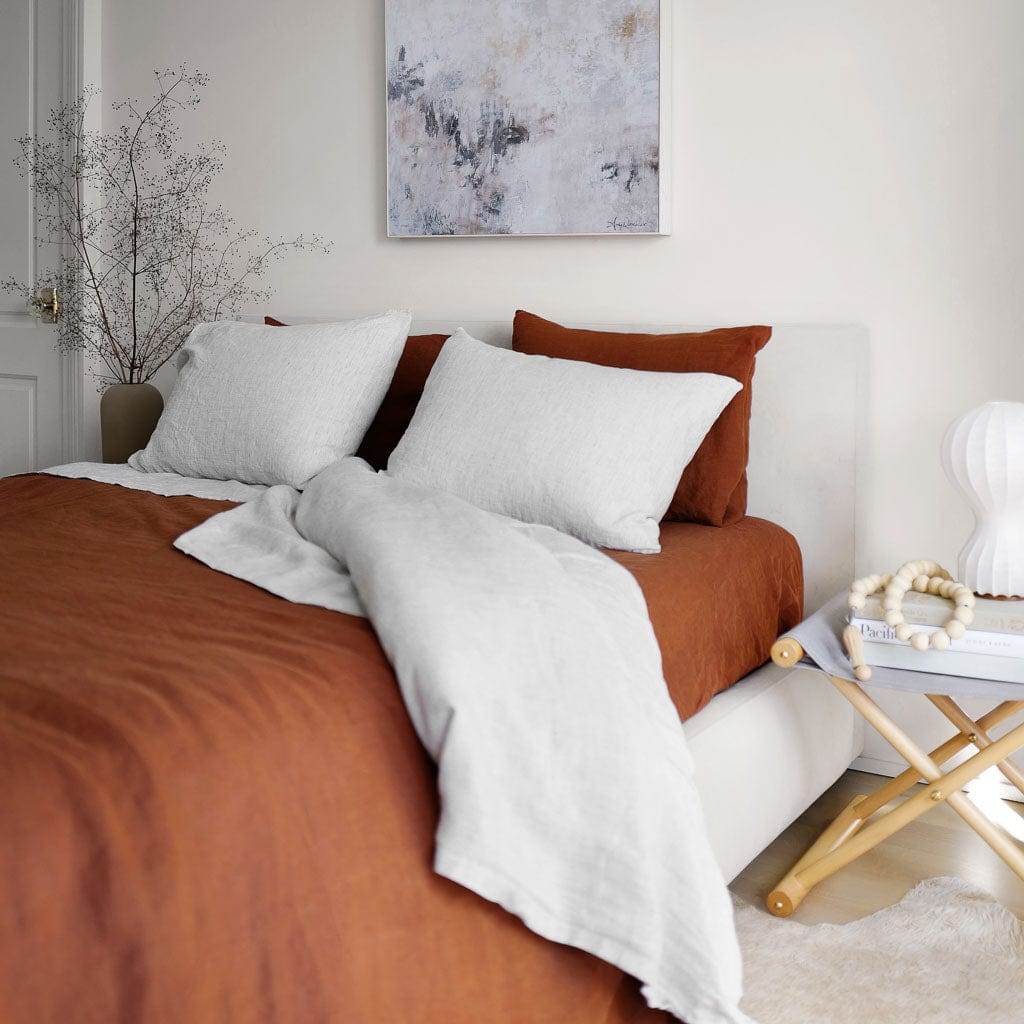 Classic Stonewashed Linen Bedding Bundle - Image 27