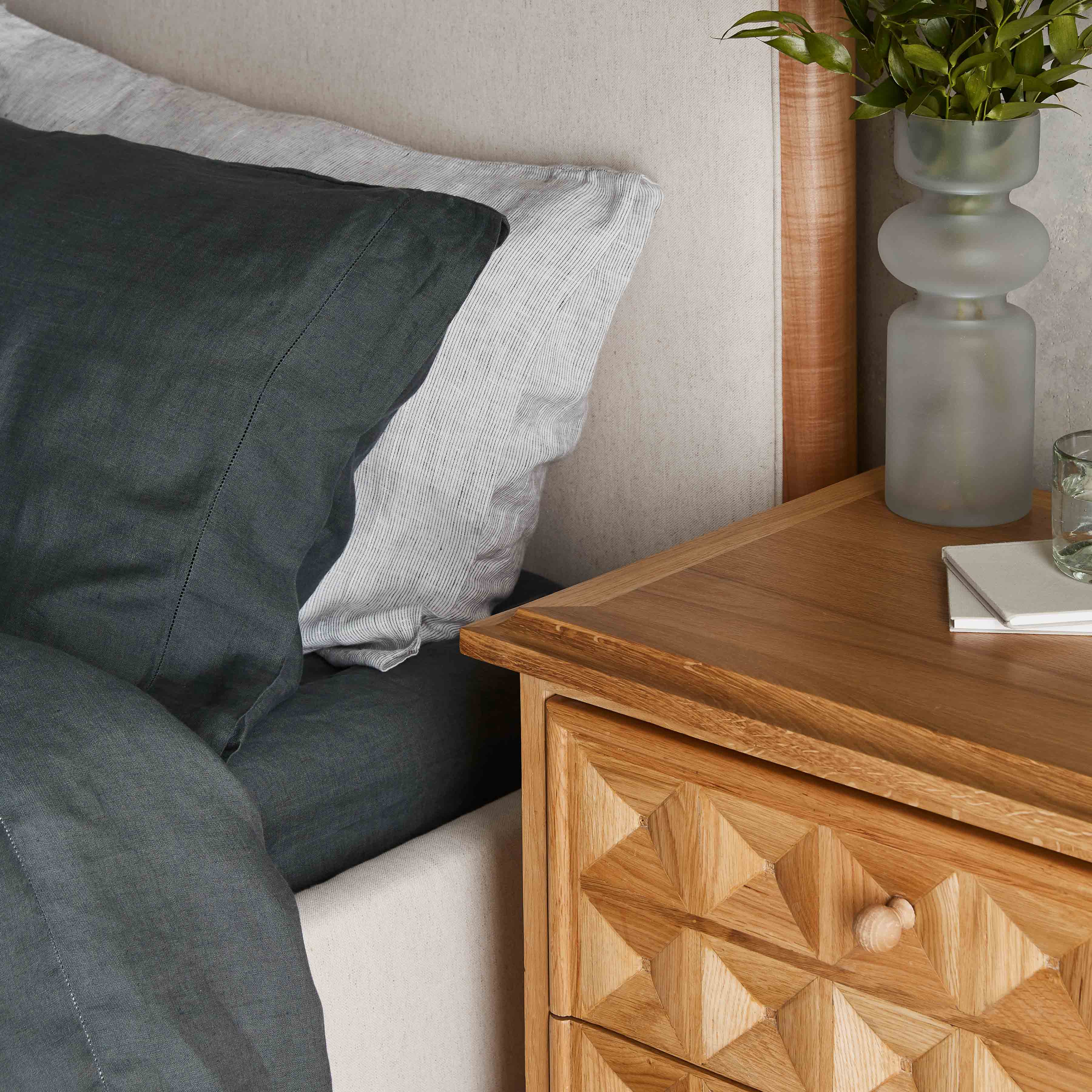 Classic Stonewashed Linen Bedding Bundle - Image 48