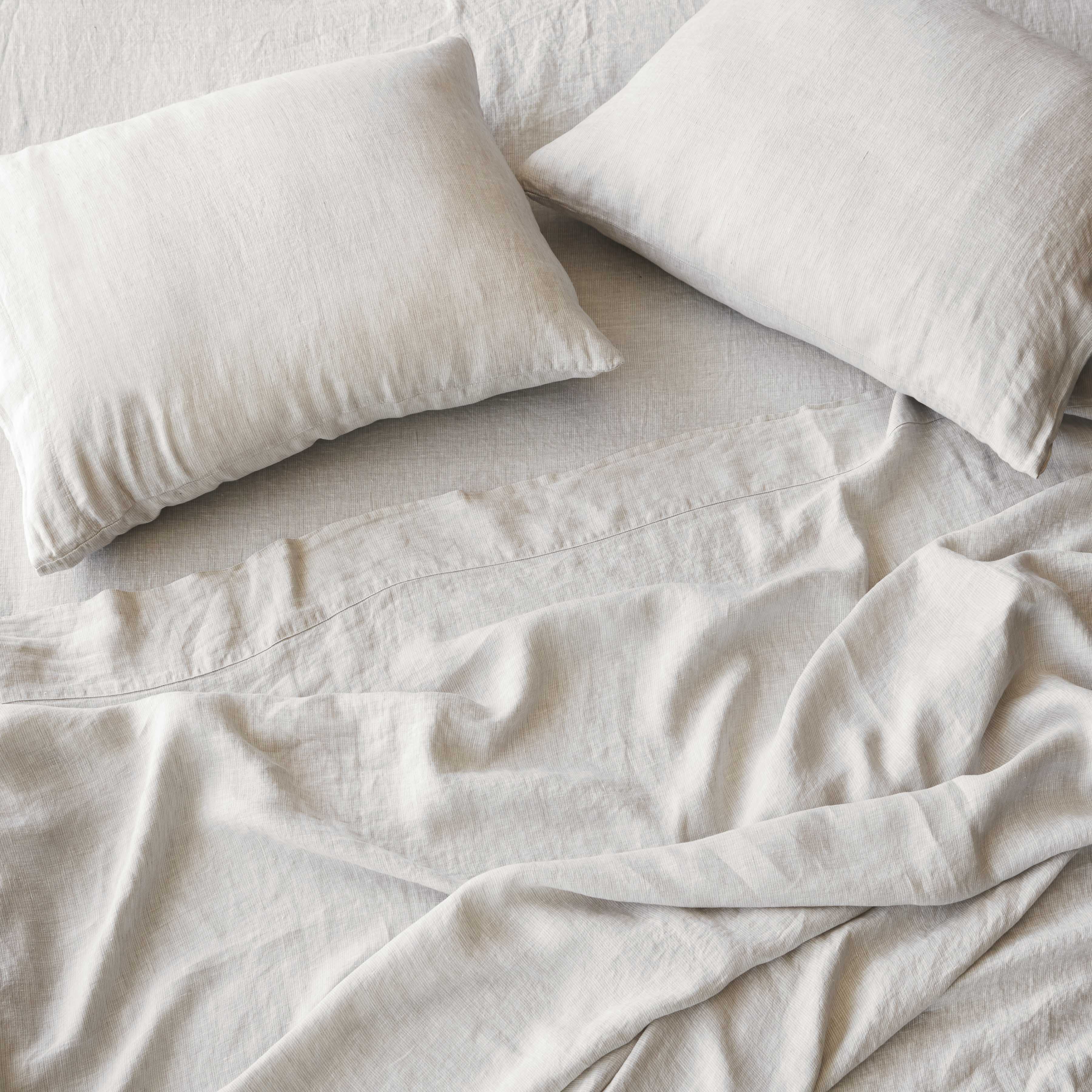Classic Stonewashed Linen Bedding Bundle - Image 67