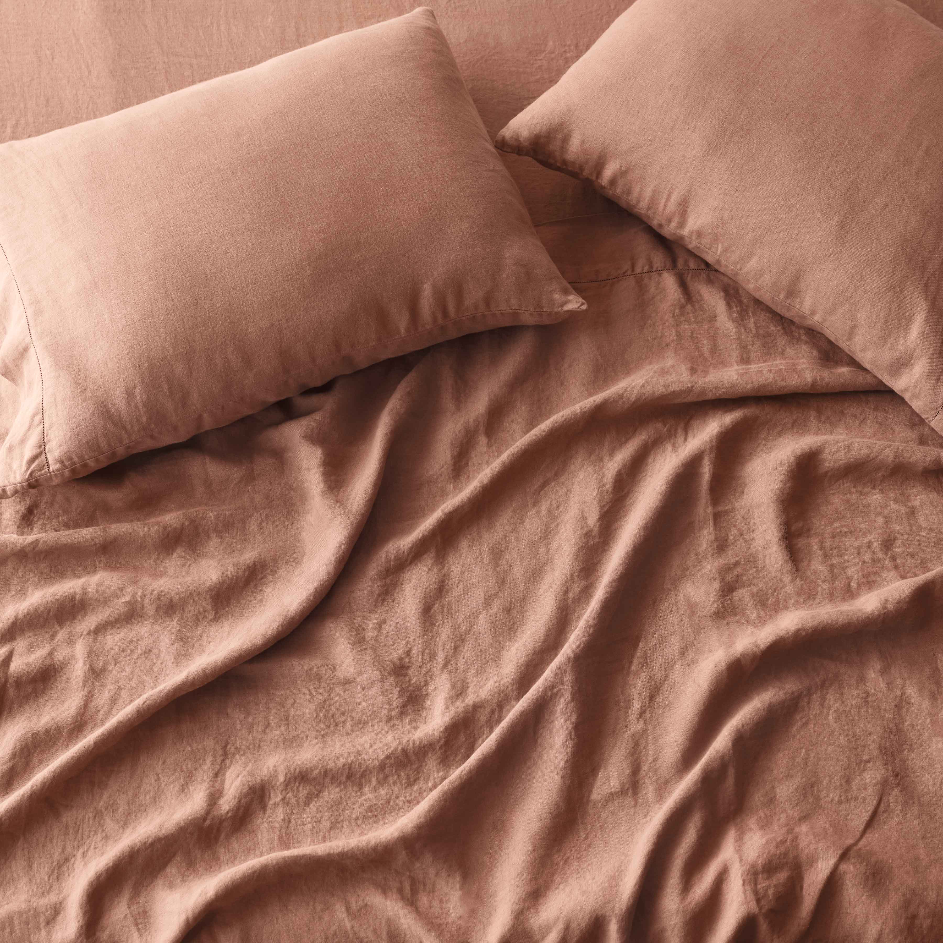 Classic Stonewashed Linen Bedding Bundle - Image 71