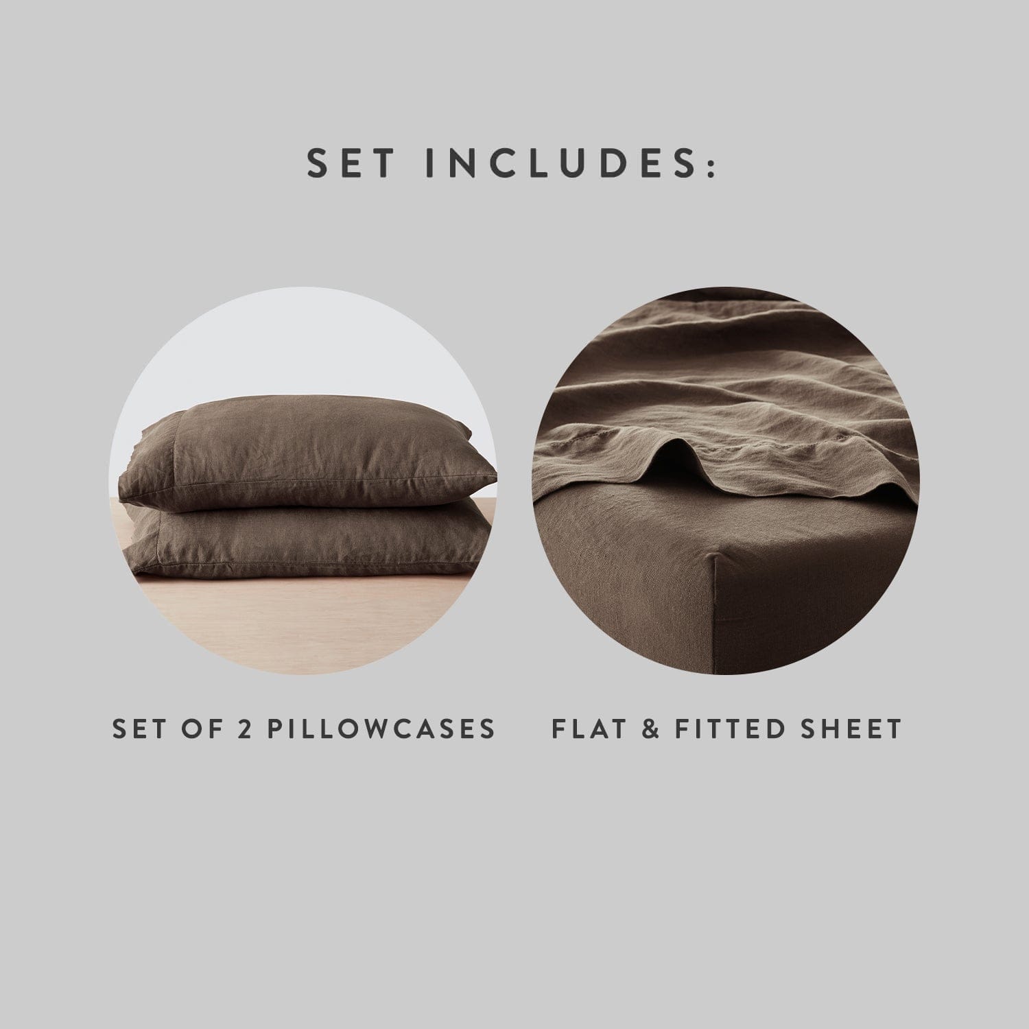 Stonewashed Linen Sheet Set in Blue - Image 16