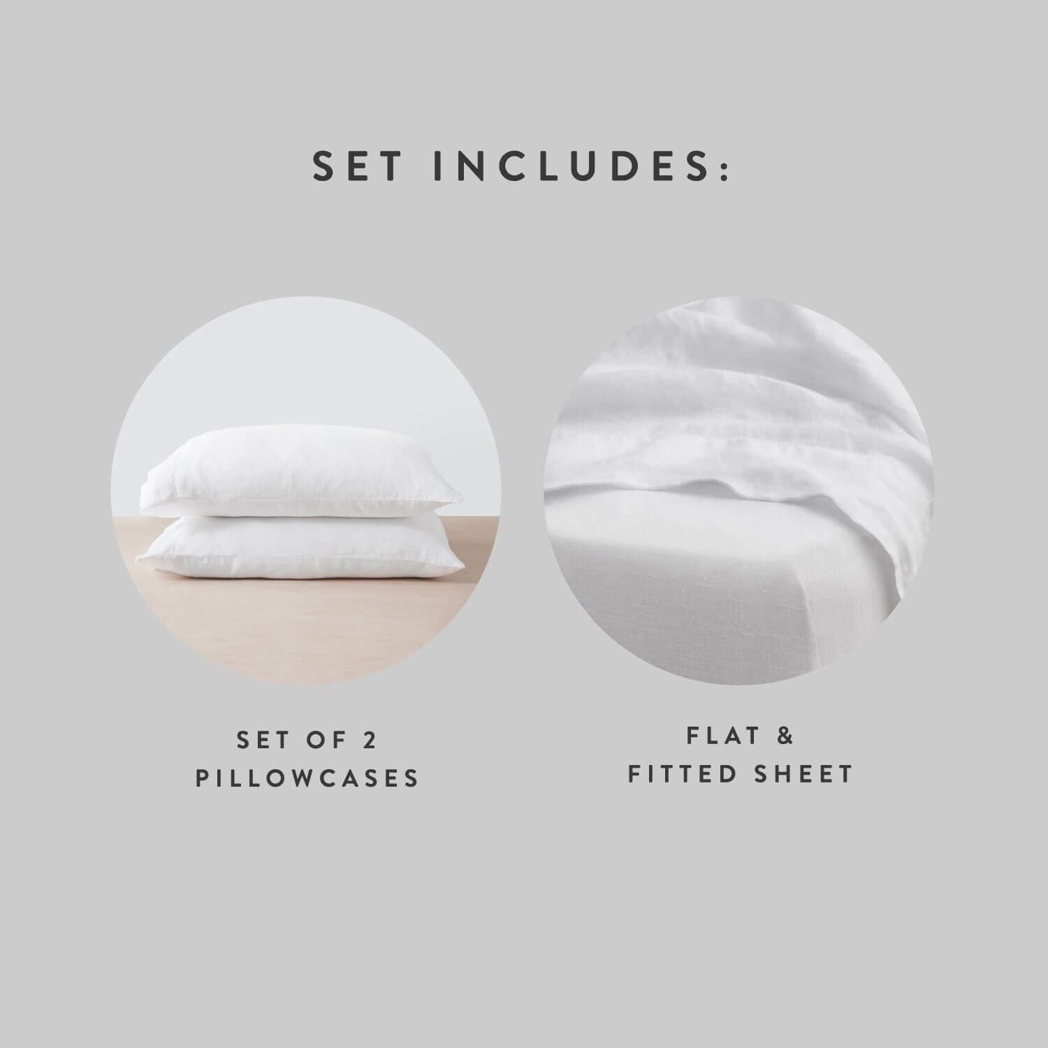 Stonewashed Linen Sheet Set in Blue - Image 29