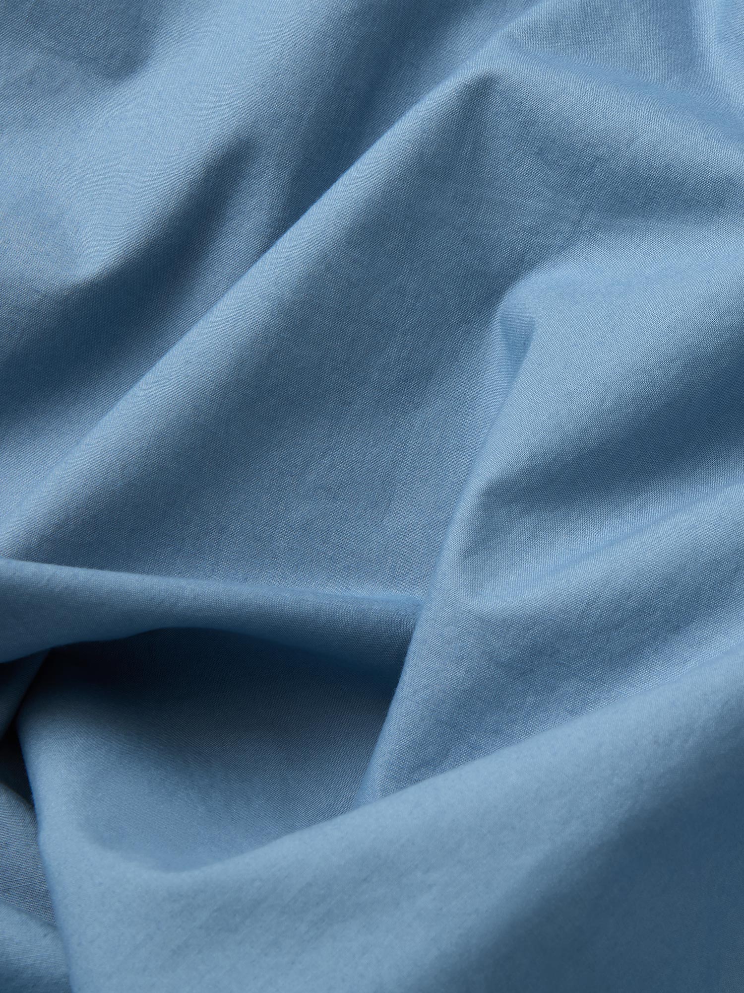 Blue Cotton Flat Sheet Collection - Image 3