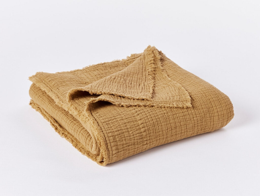 Hazel Textured Textile Throw Blanket for Everyday Comfort