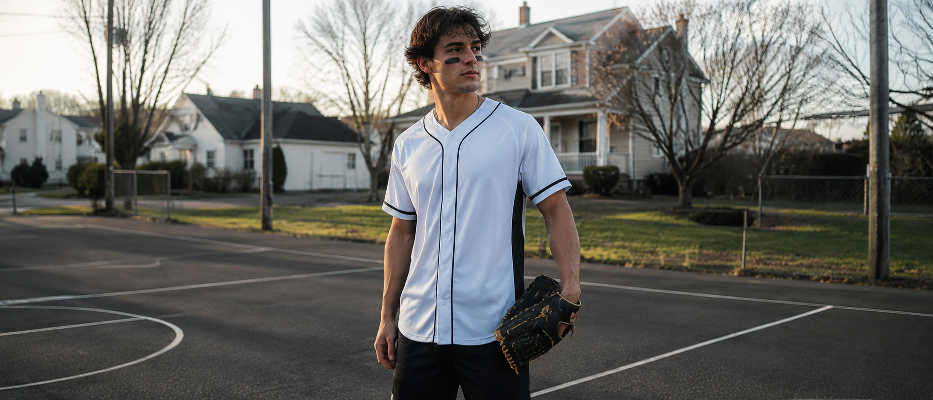 Baseball jersey style